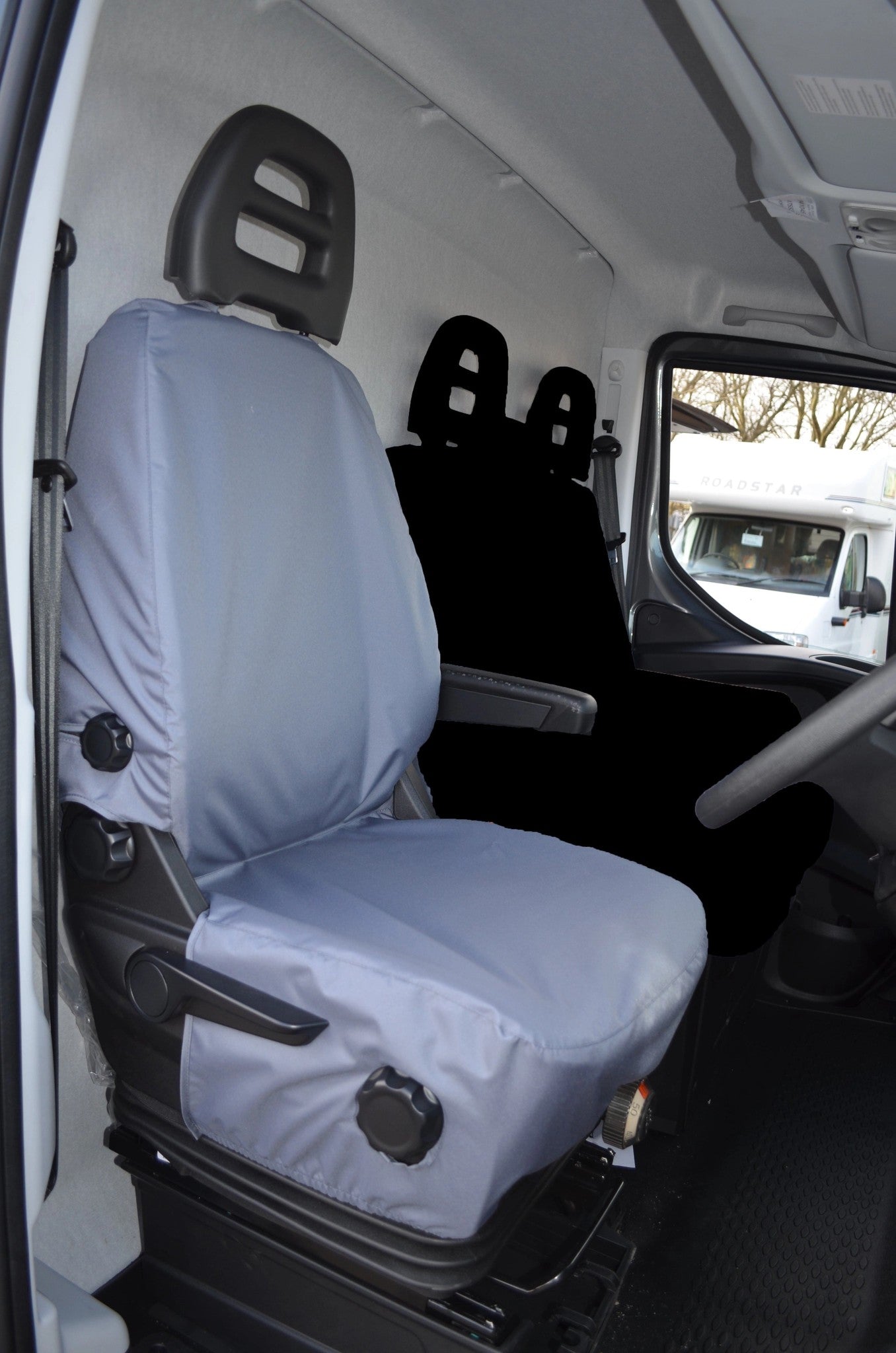 FitsIvecoDailyVan2014-2022TailoredDriverSeatCover