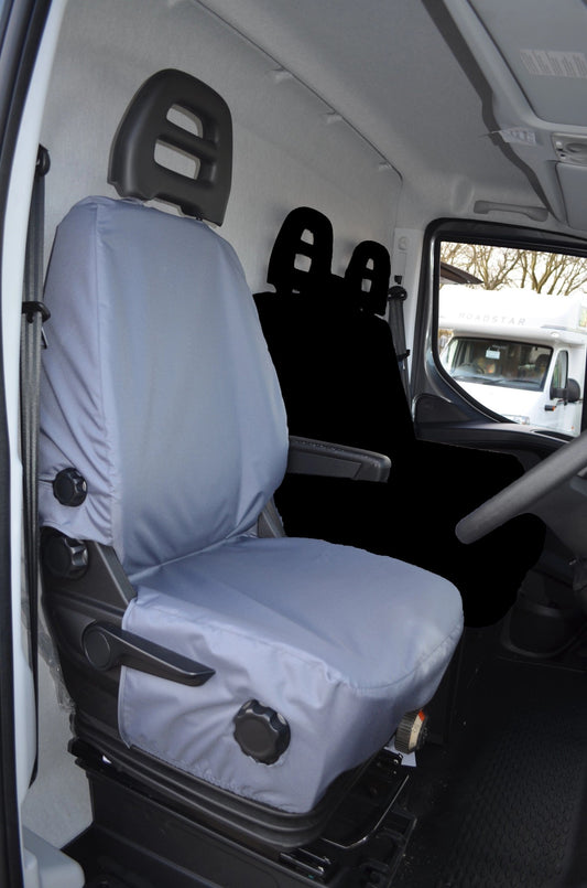 FitsIvecoDailyVan2014-2022TailoredDriverSeatCover