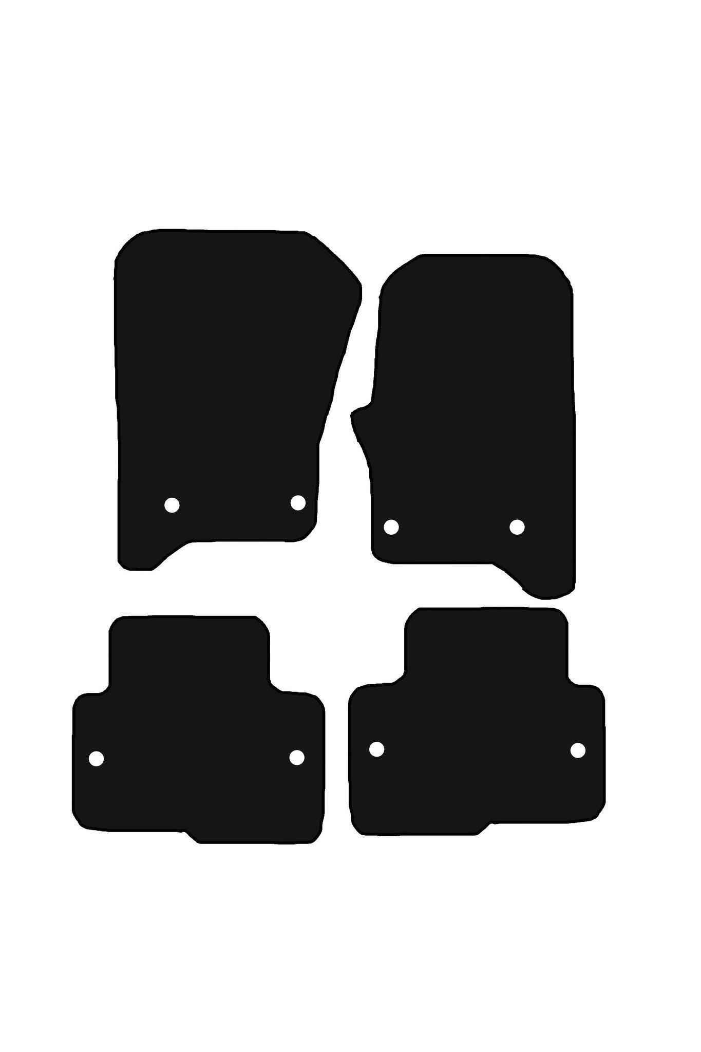 FitsLandRoverDiscoverySeries3TailoredRubberMats