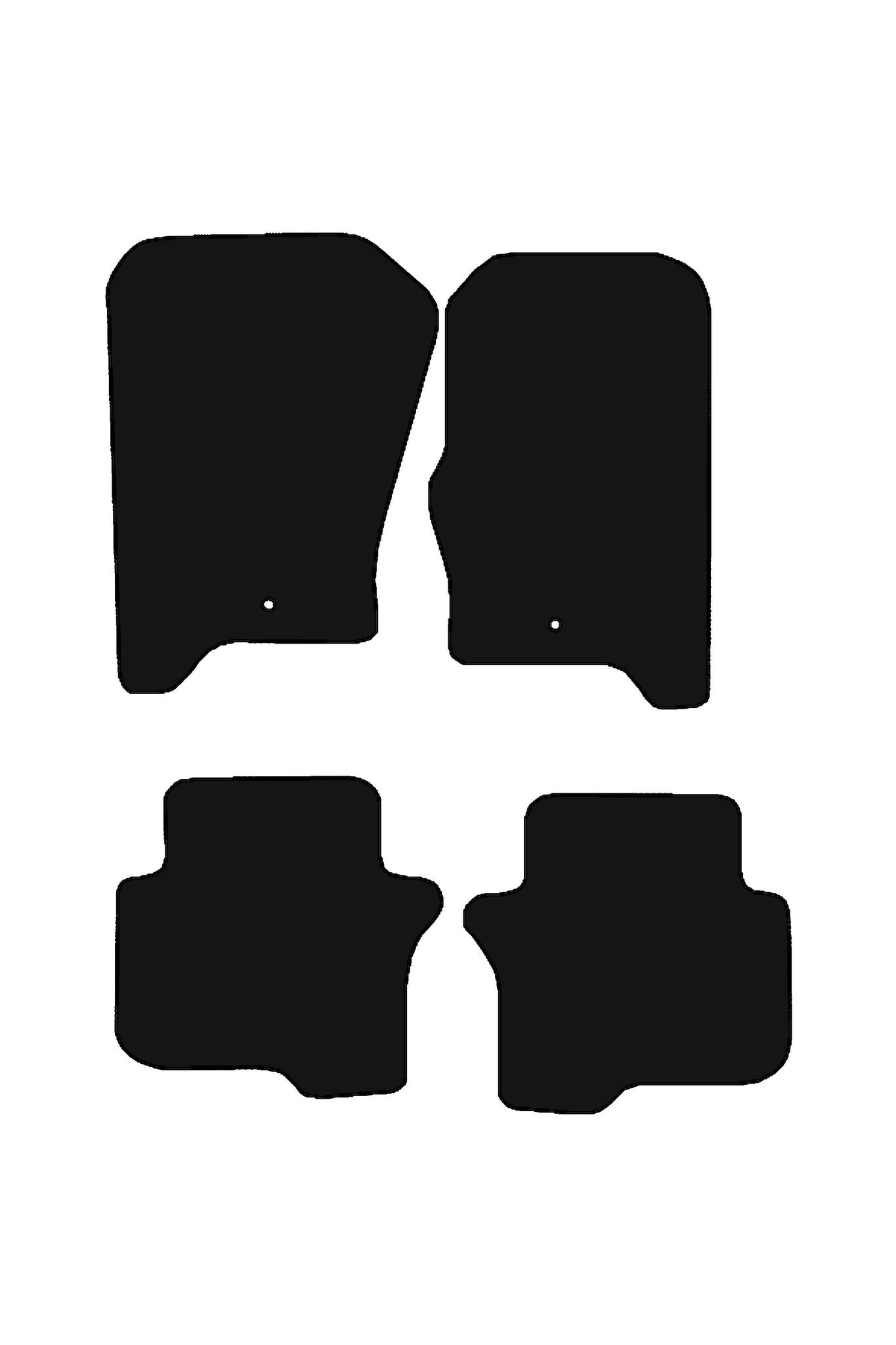 FitsLandRoverDiscoverySeries4TailoredRubberMats