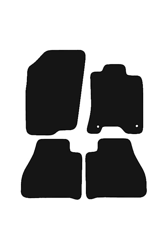 FitsMercedes-BenzX-Class2017+TailoredFront&RearRubberMats
