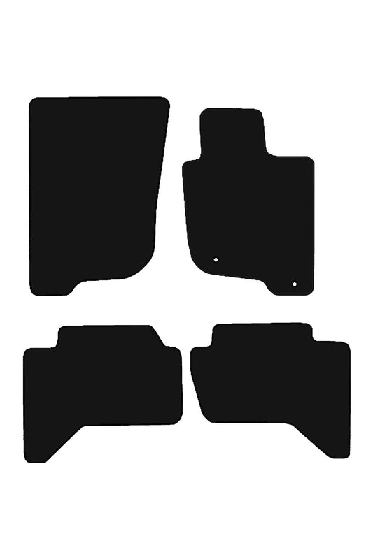 FitsMitsubishiL2002006-2015TailoredFront&RearRubberMats