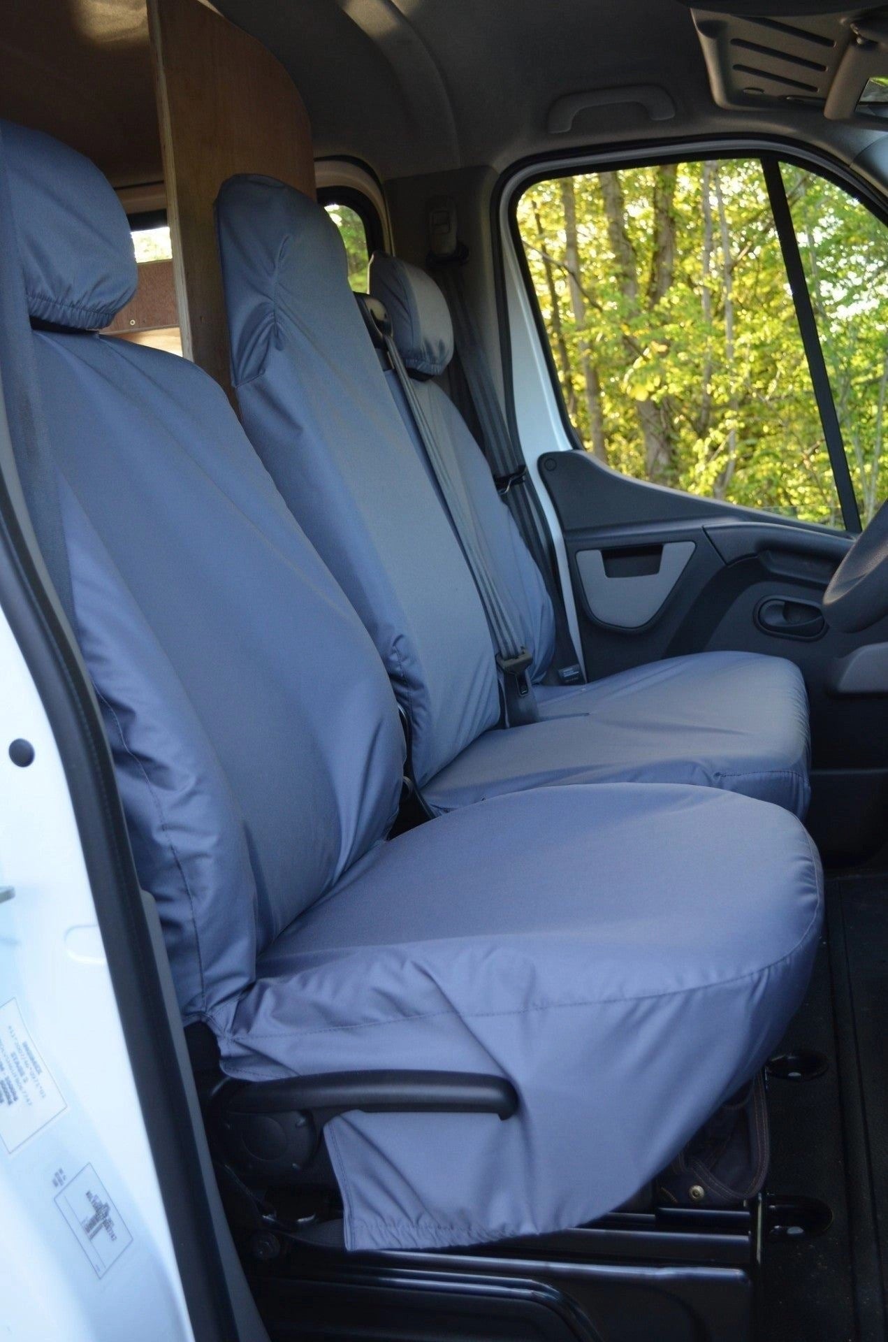 FitsNissanInterstarVan2022+TailoredFrontSeatCovers