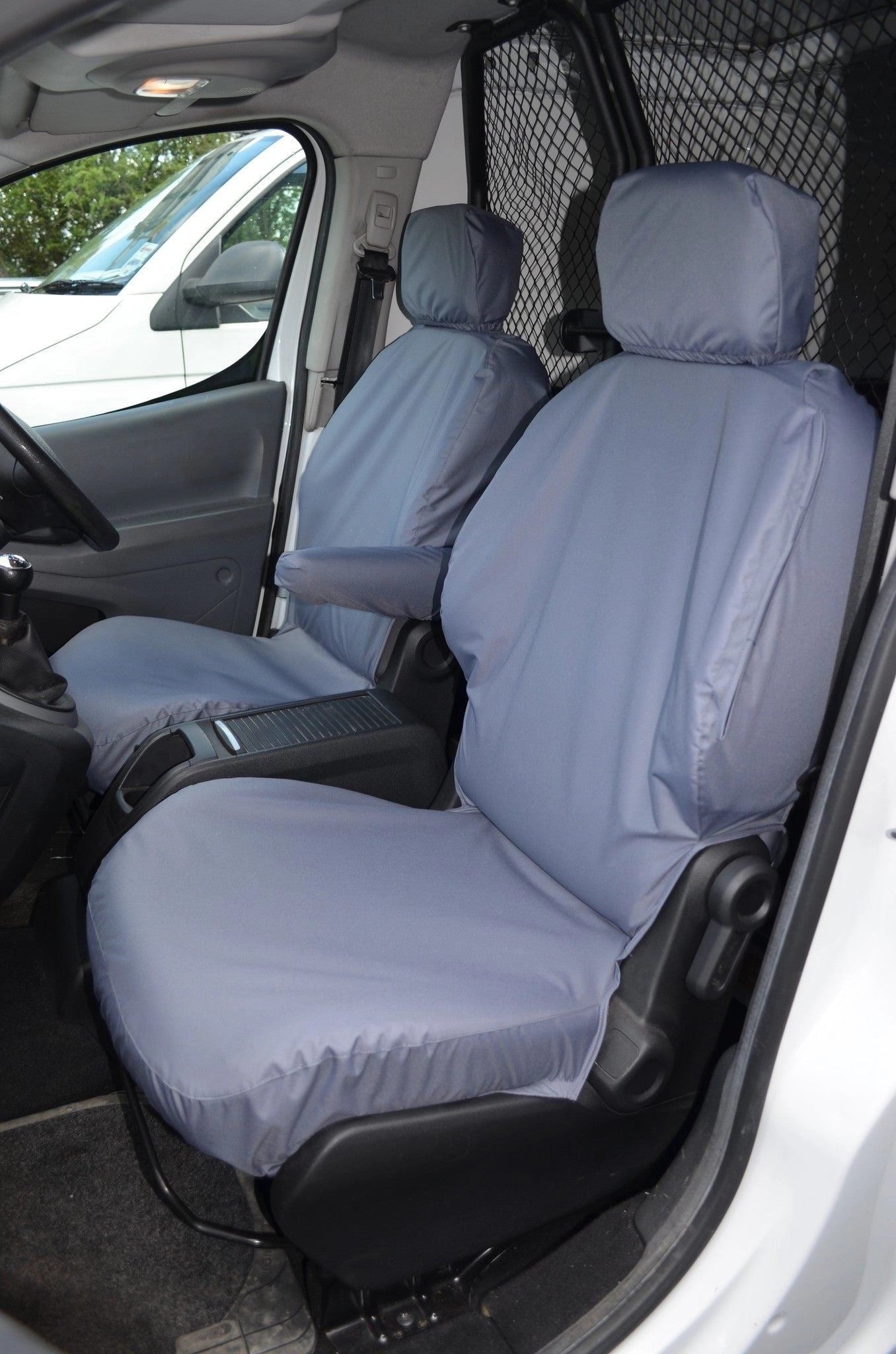 FitsPeugeotPartnerVan2008-2018FrontSeatCovers