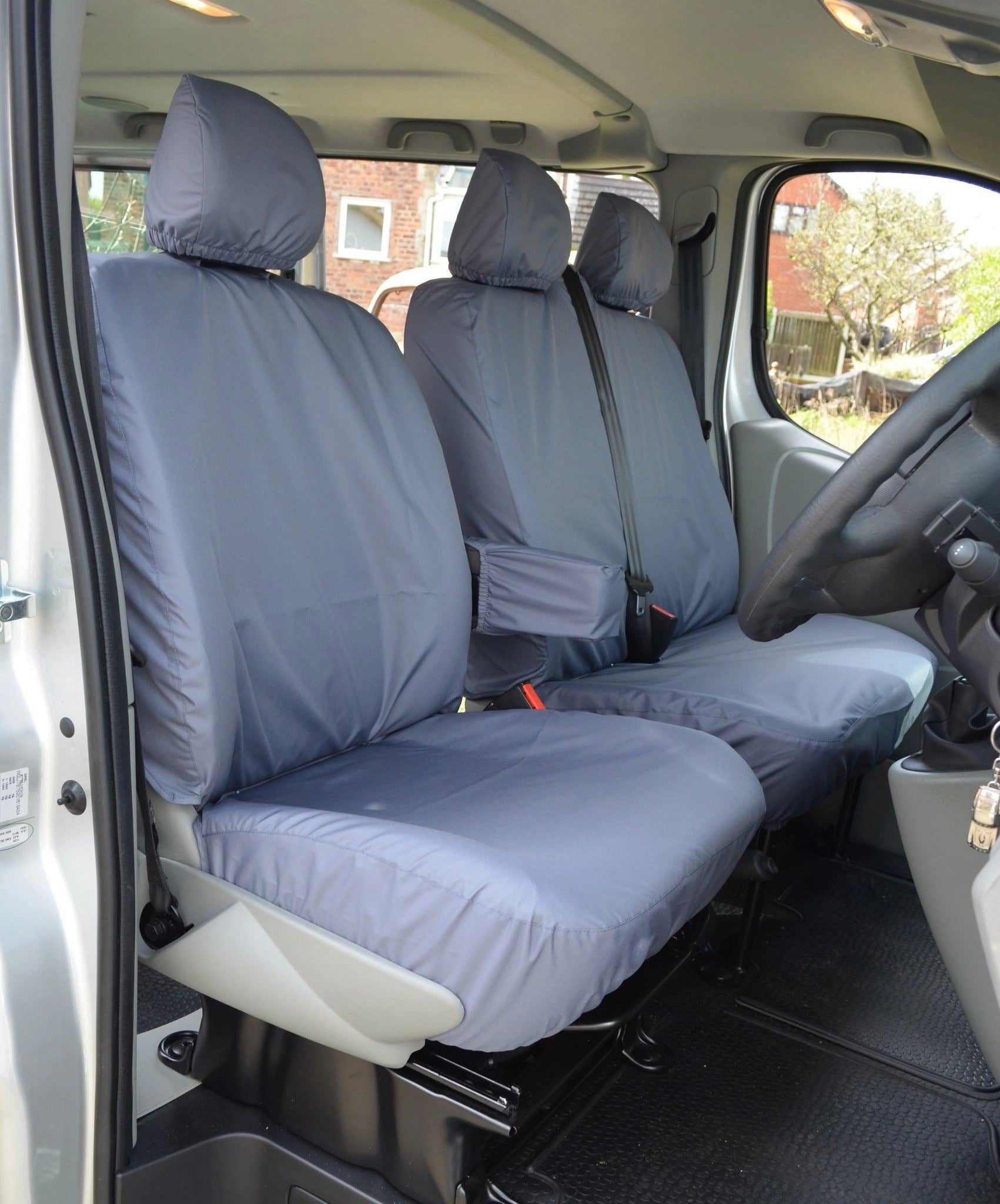FitsRenaultTrafic2006-2014TailoredFrontSeatCovers