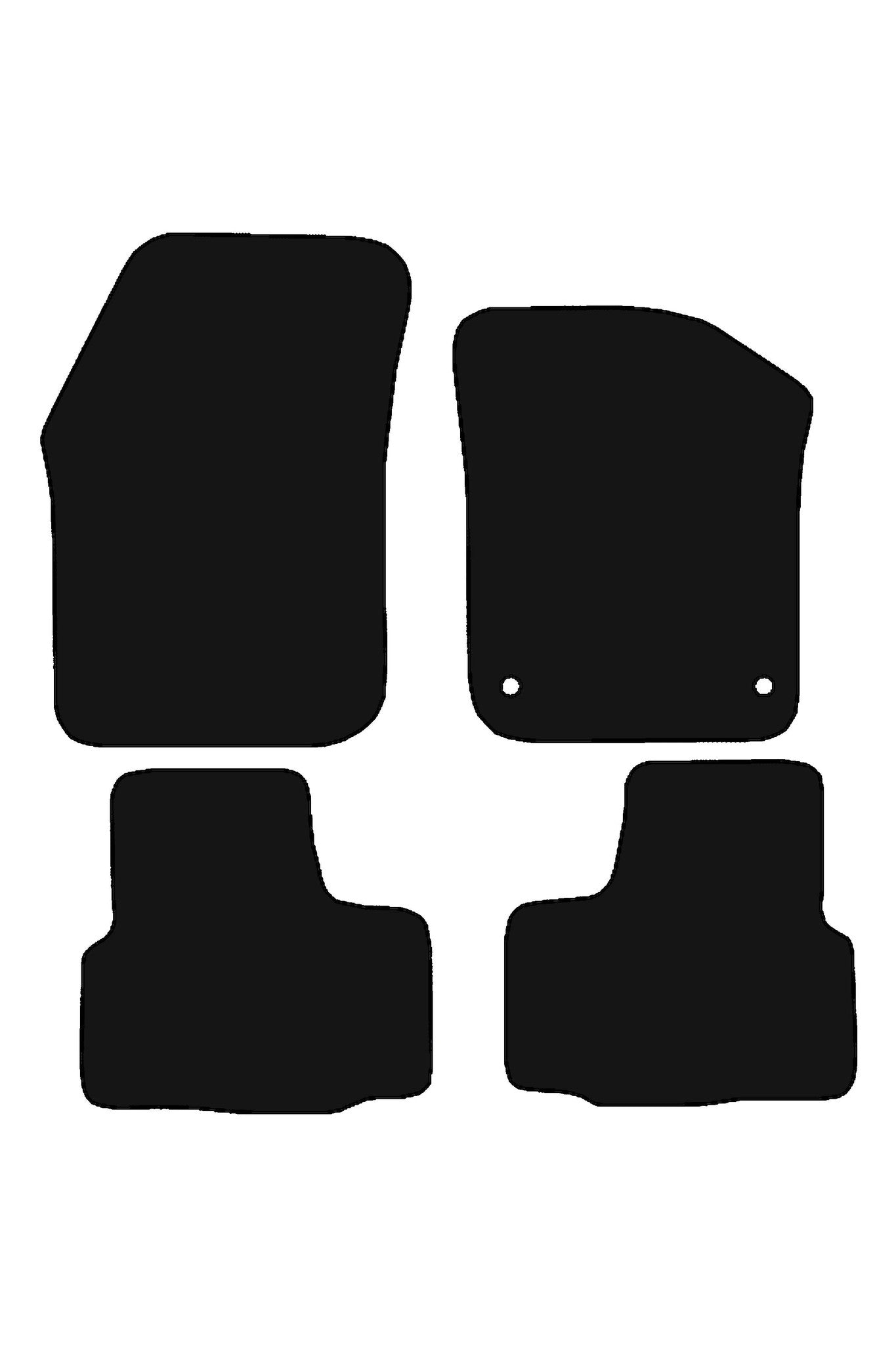 FitsVWVolkswagenUp!2012+TailoredRubberMats
