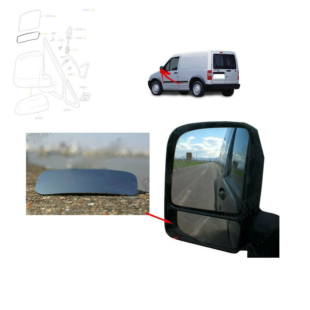 FordConnectBlindSpotMirrorGlassPassengerSideLeft02To132T1417c718aa