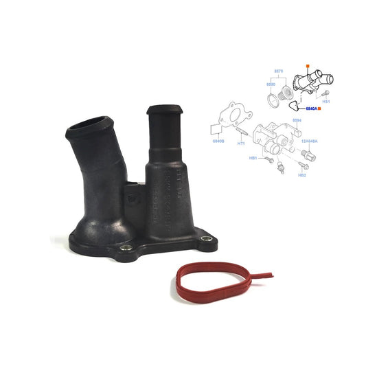 FordFiestaMk4FocusMk1PumaThermostatHousingSeal1.41.616V1112977