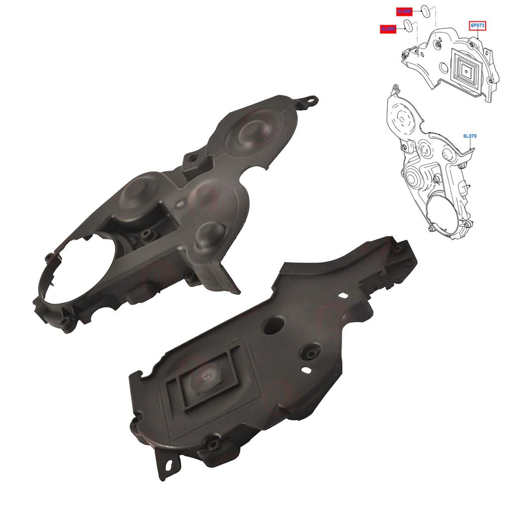 FordFiestaMk5Mk6TimingBeltUpperAndLowerCover14650122S6q6p073ab