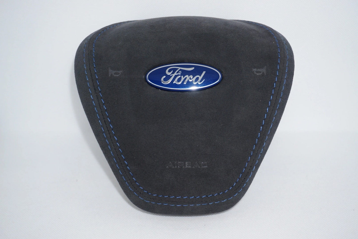 FordFiestaMK7/MK7.5PremiumAlcantaraStitchedSteeringWheelAirbagCover(DIVERSION)
