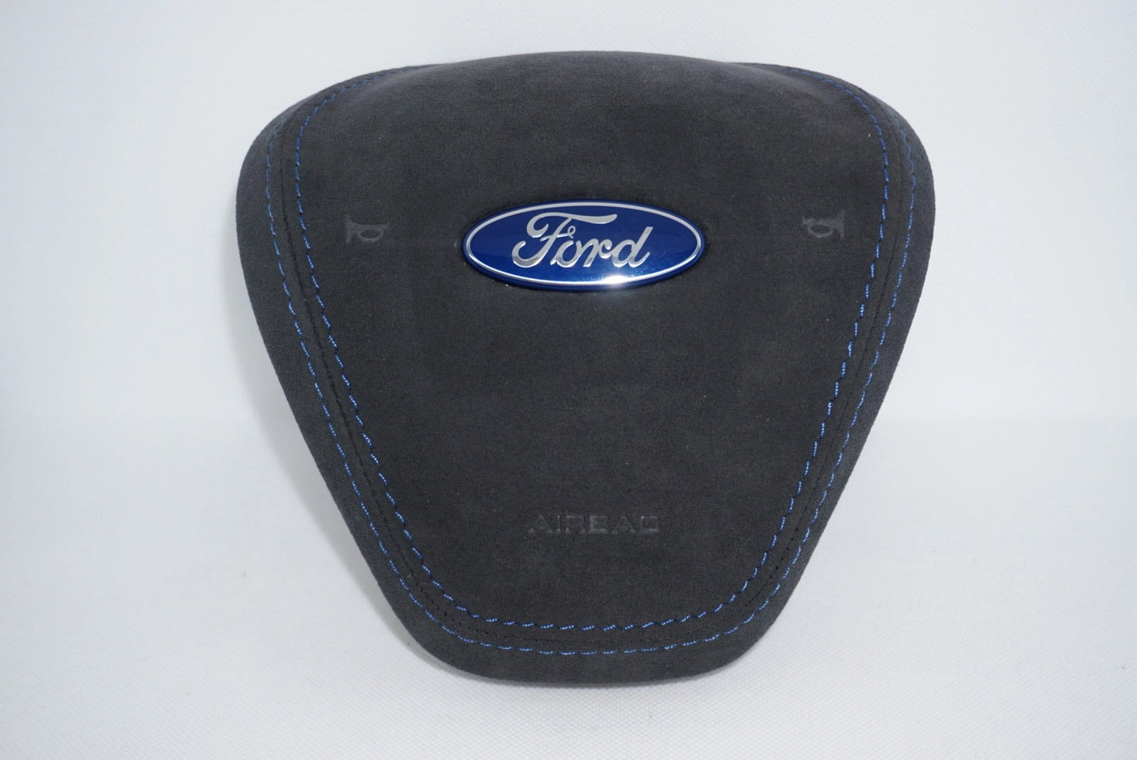 FordFiestaMK7/MK7.5PremiumAlcantaraStitchedSteeringWheelAirbagCover(DIVERSION)