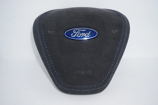 FordFiestaMK7/MK7.5PremiumAlcantaraStitchedSteeringWheelAirbagCover(DIVERSION)