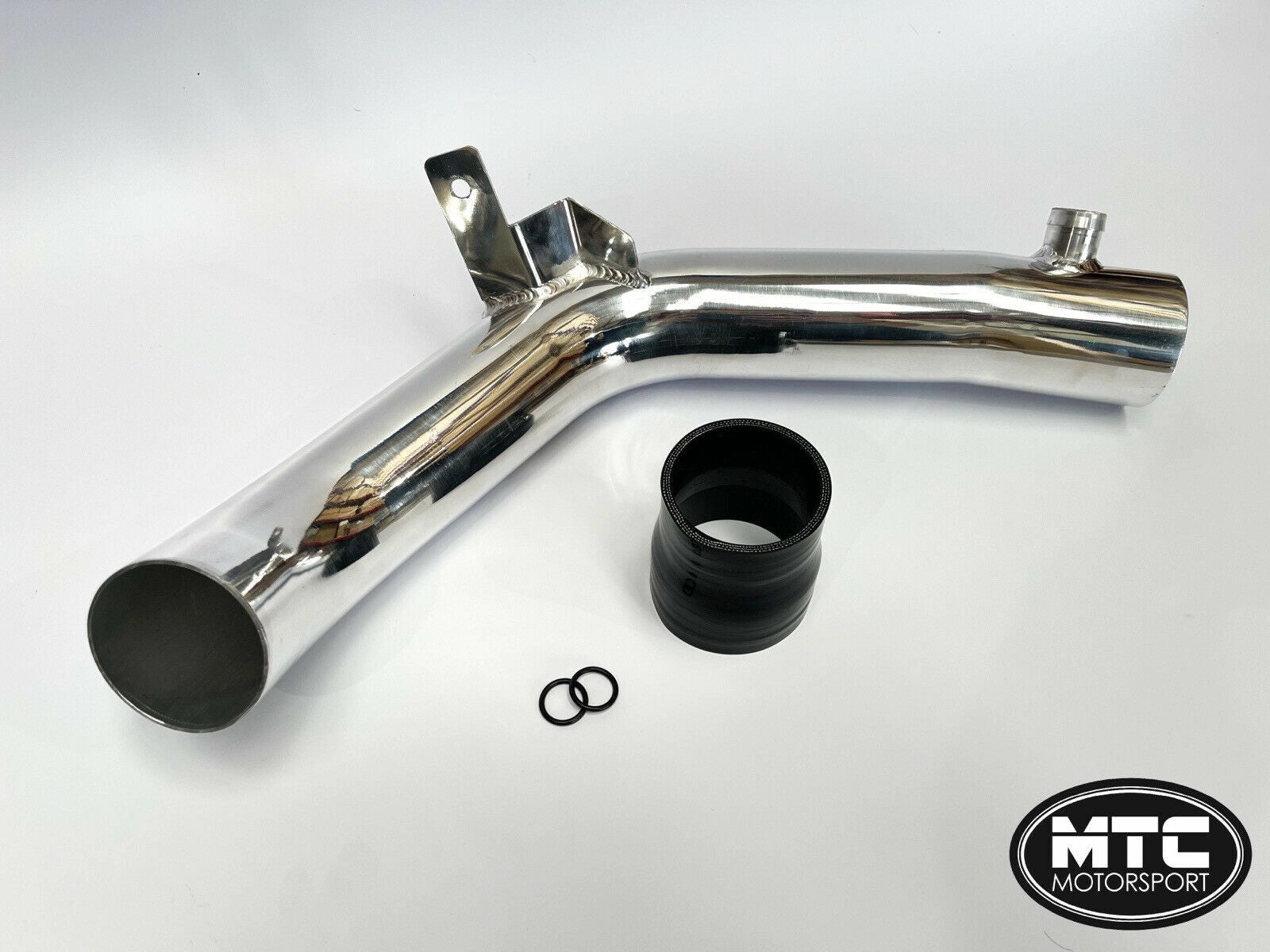 FordFiestaST180ST180AluminiumCrossoverHardPipeMK7MK7.5Black|MTCMotorsport