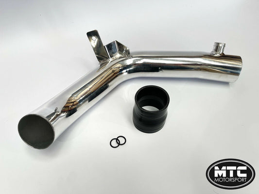 FordFiestaST180ST180AluminiumCrossoverHardPipeMK7MK7.5Black|MTCMotorsport