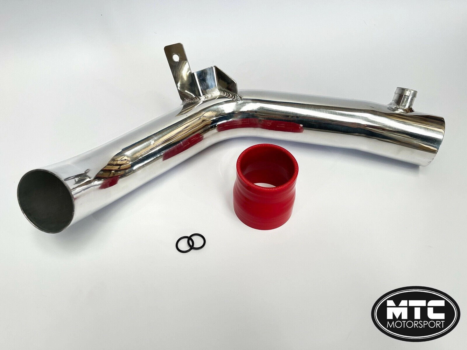 FordFiestaST180ST180AluminiumCrossoverHardPipeMK7MK7.5Red|MTCMotorsport