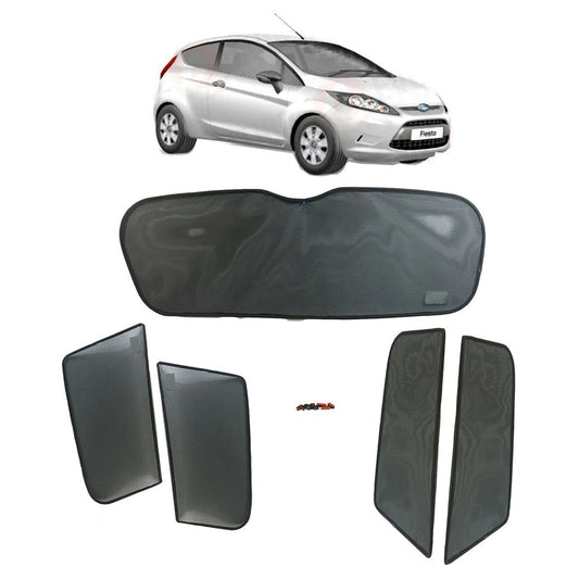 FordFiestaSunshadeSet/SunVisorSets5Windows/5Pcs2009To2010