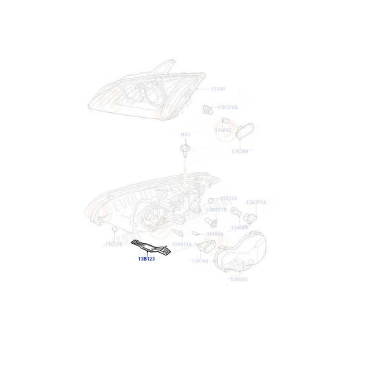 FordFocusMk2HeadlightMountingBracketKit4M5113n060aa