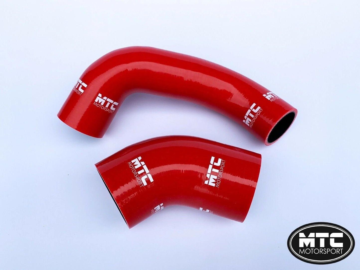 FordFocusRSMK2AirboxIntakeHosesRed|MTCMotorsport