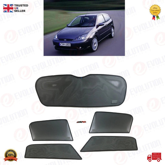 FordFocusSedanSunshadeSet/SunVisorSets5Windows/5Pcs1999To2004