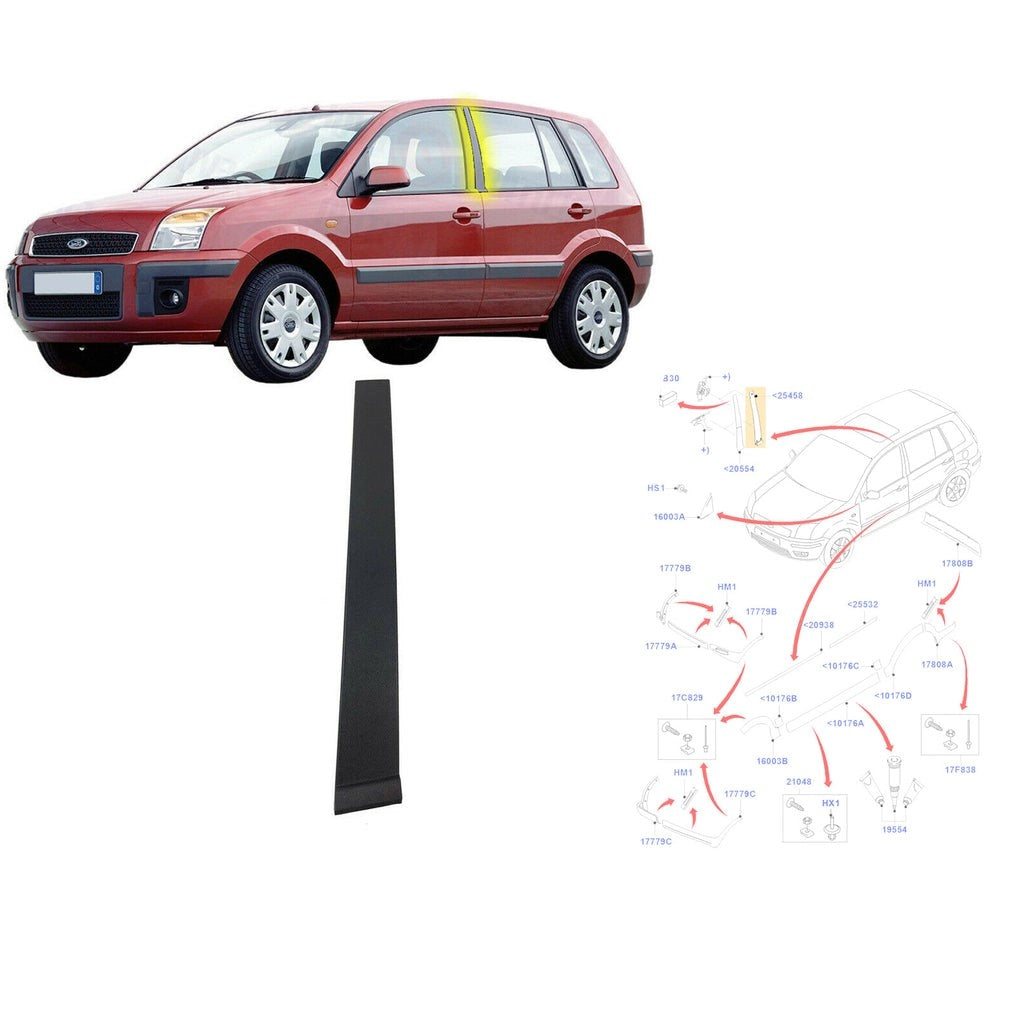 FordFusionRearLeftDoorPillarTrimPanel2002To20121473677