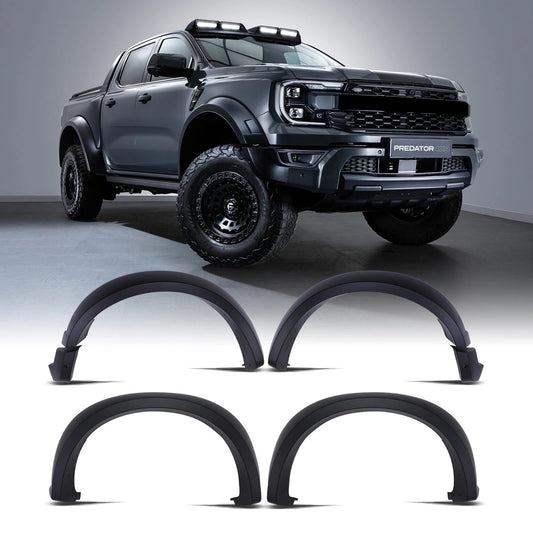 FordRangerRaptorT92023+50mmMatteBlackWheelArches