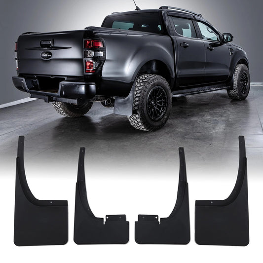 FordRangerT6T7T811-22BlackMudGuardFlaps