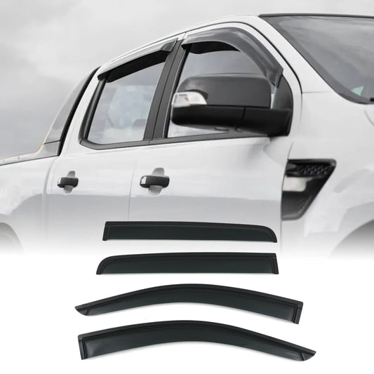 FordRangerT6T7T812-21BlackWindDeflectors