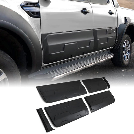 FordRangerT6T7T812-21LargeMatteBlackBodyCladdingKit