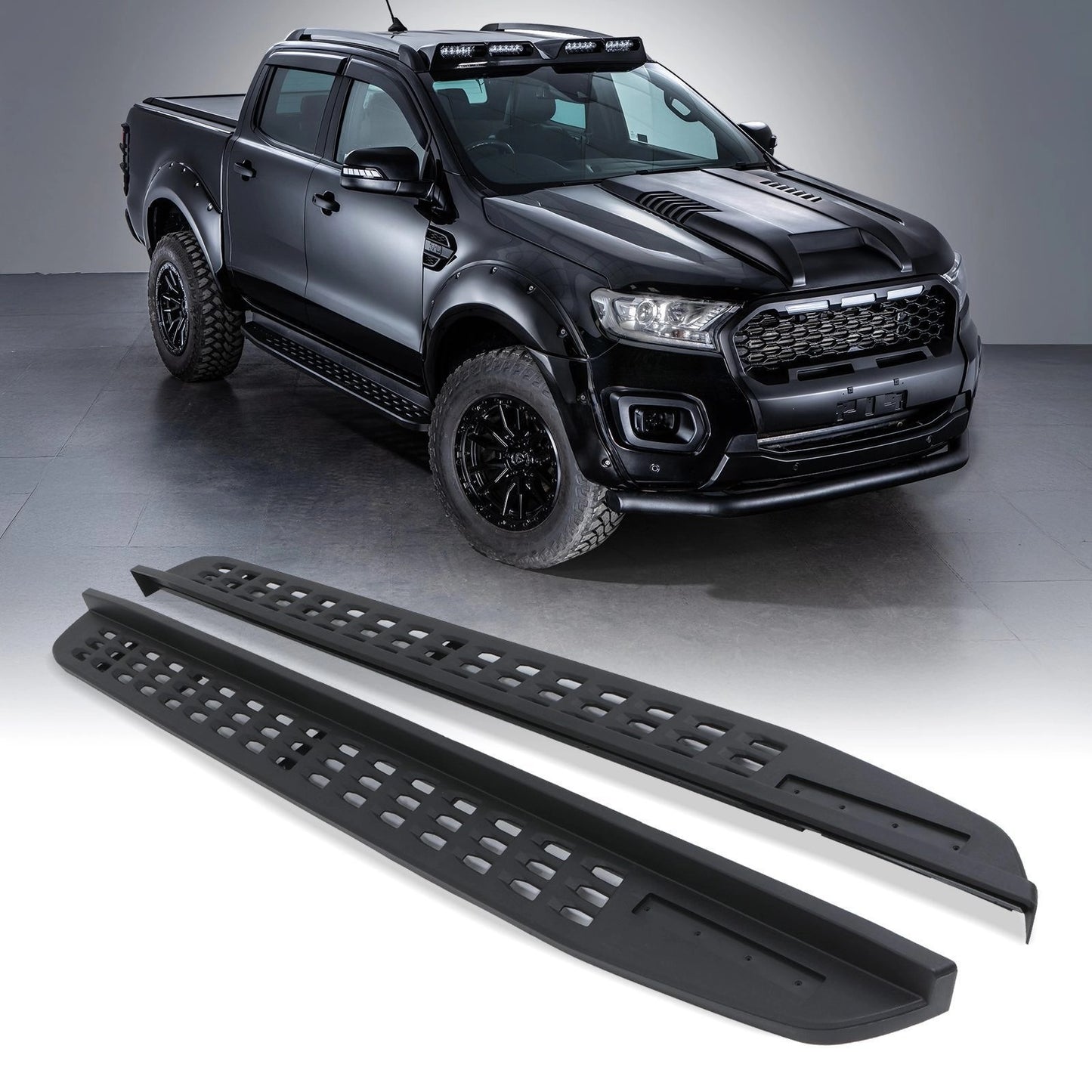 FordRangerT6T7T812-22RaptorStyleSideSteps