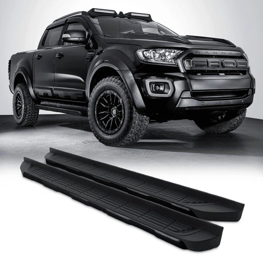 FordRangerT6T7T82012-2021BlackSideSteps