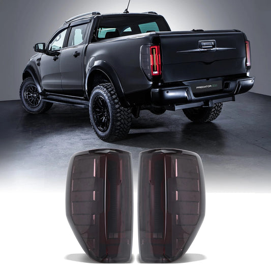 FordRangerT6T7T82012-2022SmokedLEDAMGStyleRearTailLights