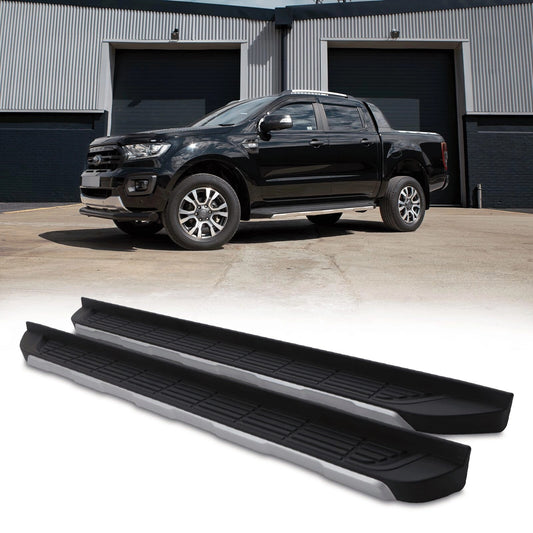 FordRangerT715-17Black&SilverSideSteps