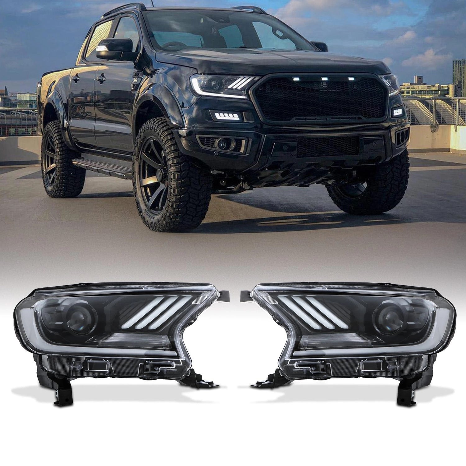 FordRangerT7T815-22DynamicMustangStyleLEDHeadlights