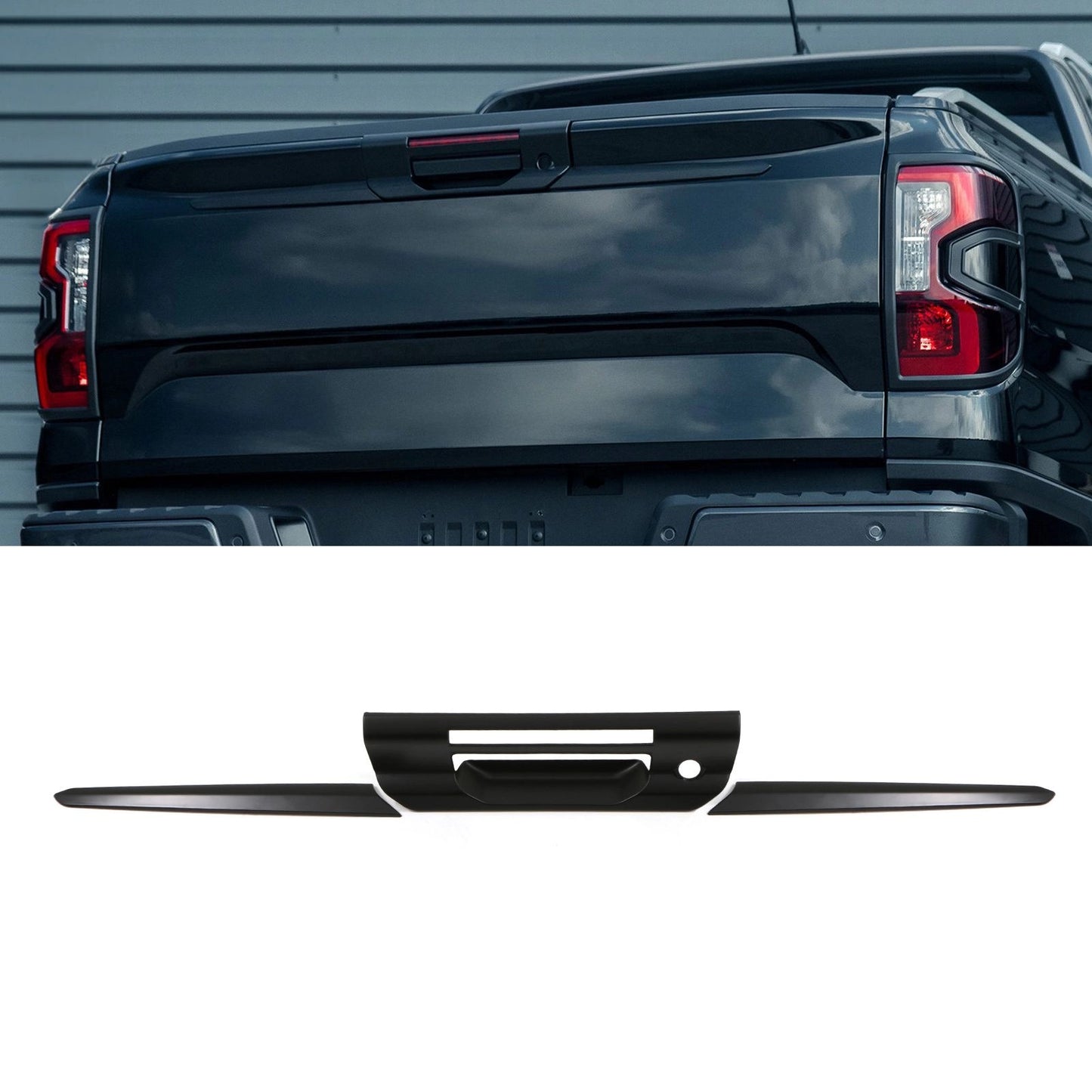 FordRangerT92023+BlackTailgateCover