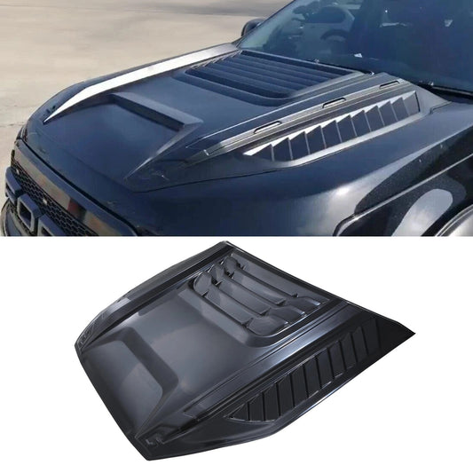 FordRangerT92023+MatteBlackBonnetScoop