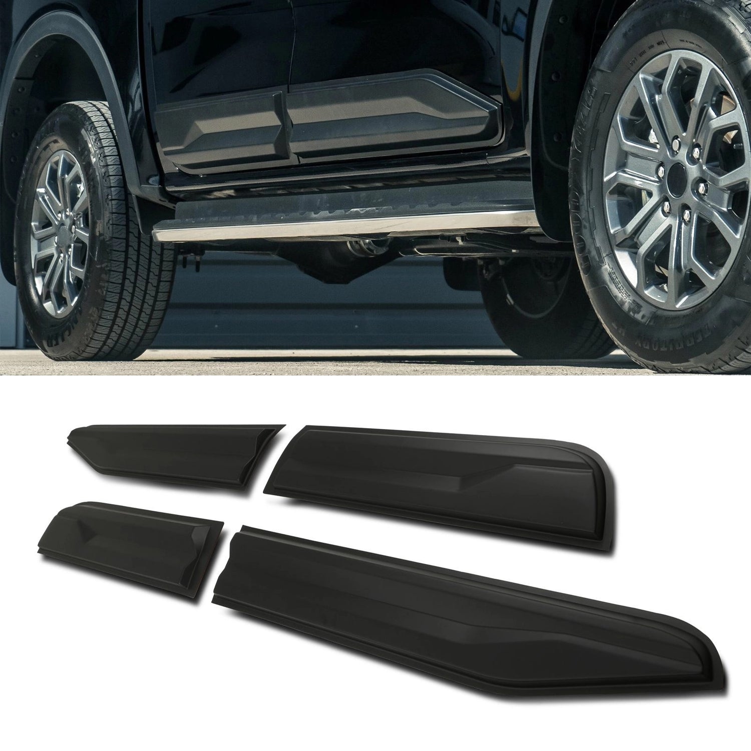 FordRangerT92023+MatteBlackLowerDoorBodyCladdingKit