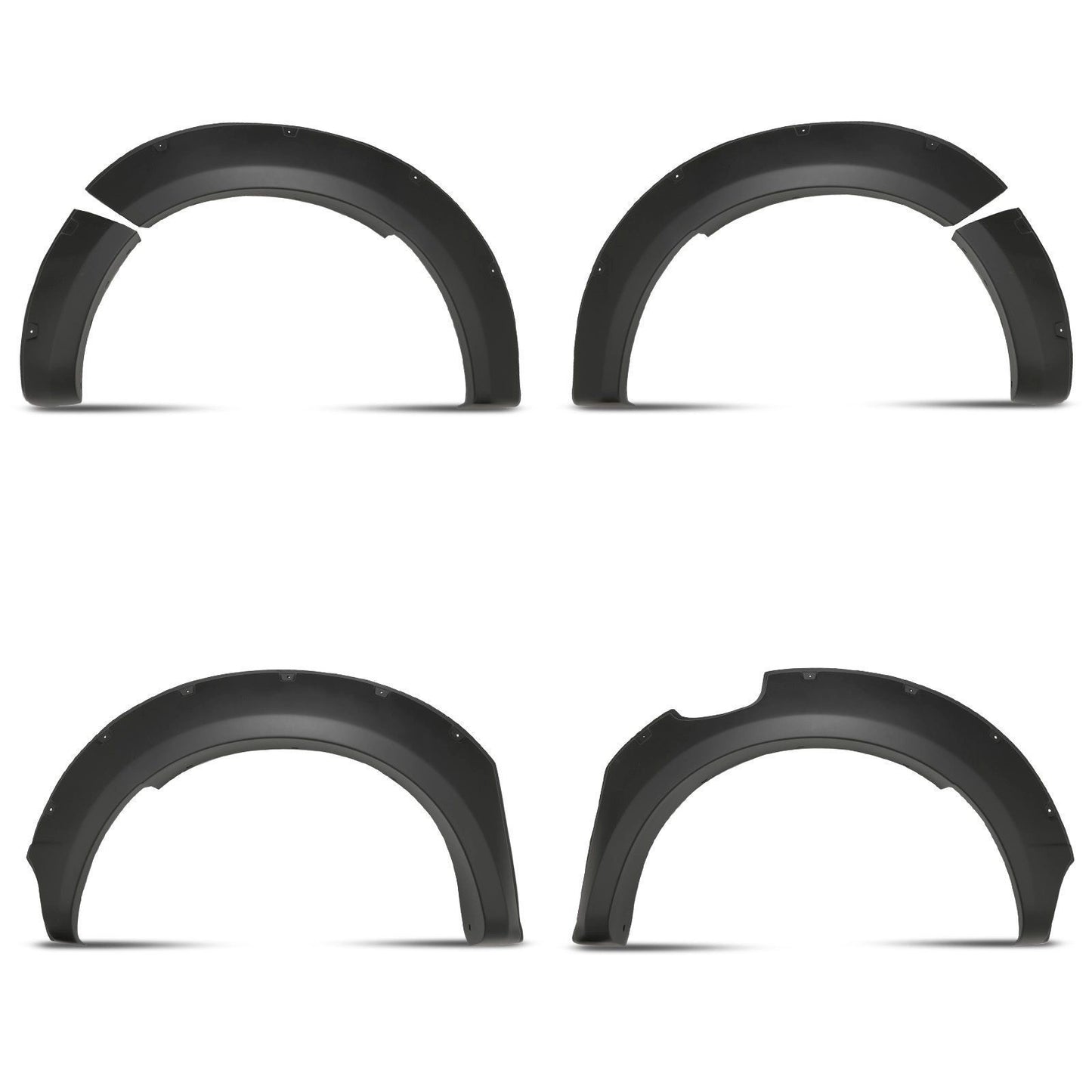 FordRangerT92023+MatteBlackWheelArchSet