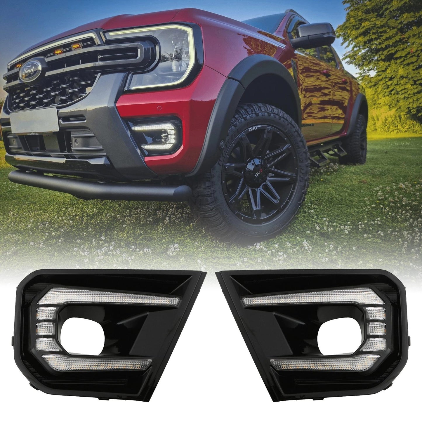 FordRangerT9Wildtrak2023+LEDDRLindicatorLights