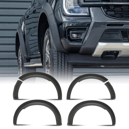 FordRangerT9XLT2023+MatteBlackWheelArchesSet