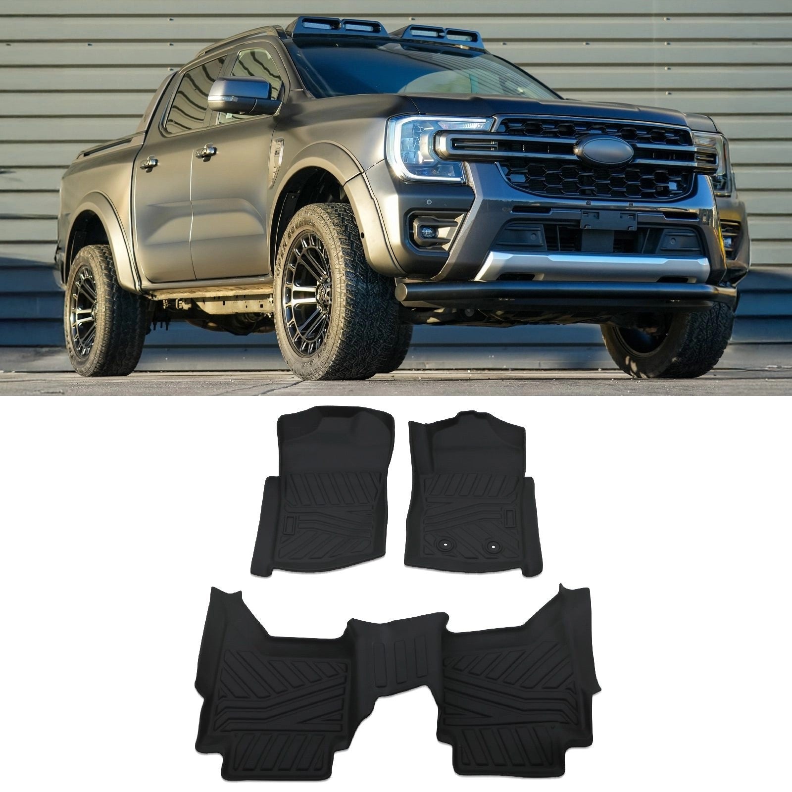 FordRangerWildtrakT6T7T82011-2022BlackAluminiumTonneauRollerCover