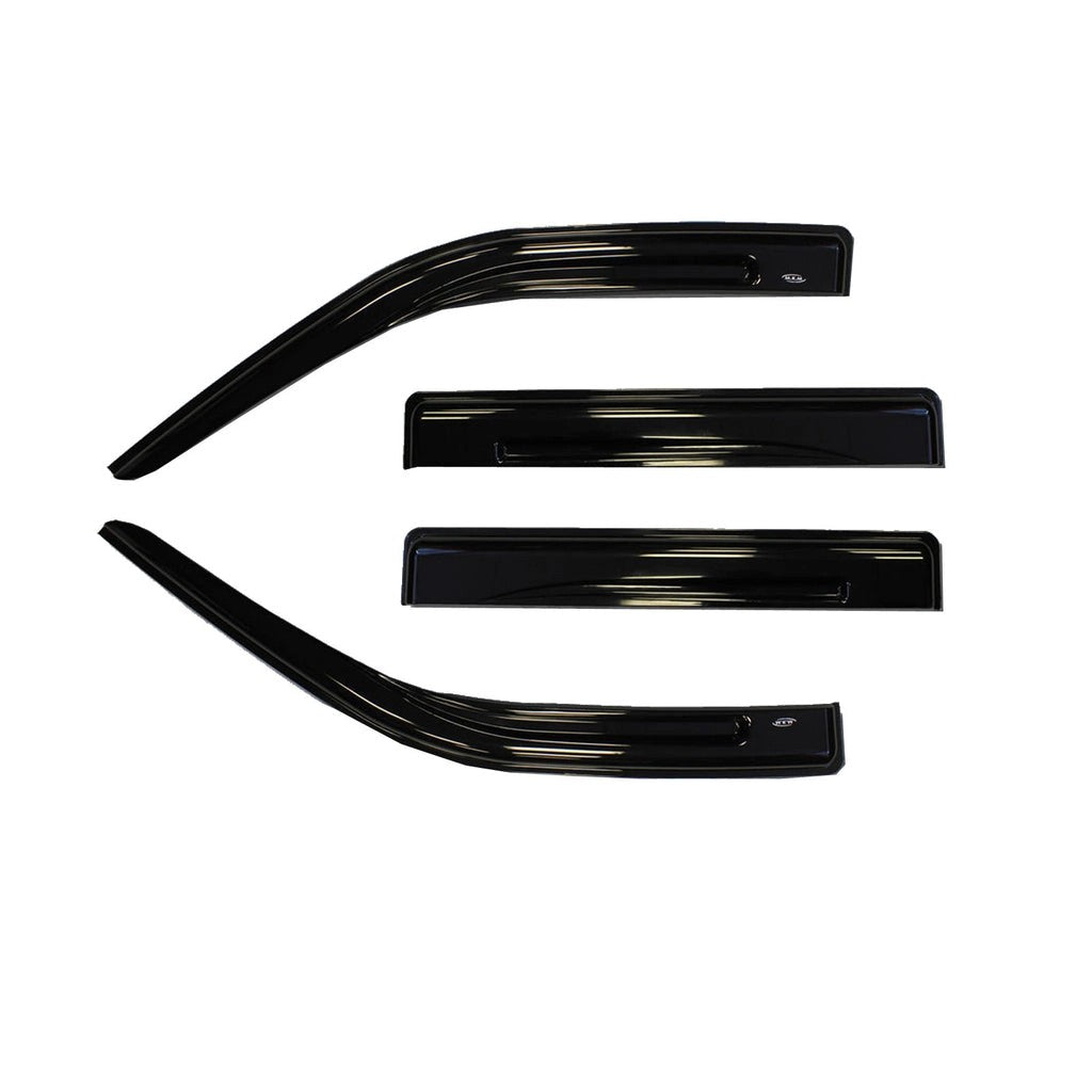 FordRangerWindRainSunSmokeDeflectors4PcsSet1998To2011