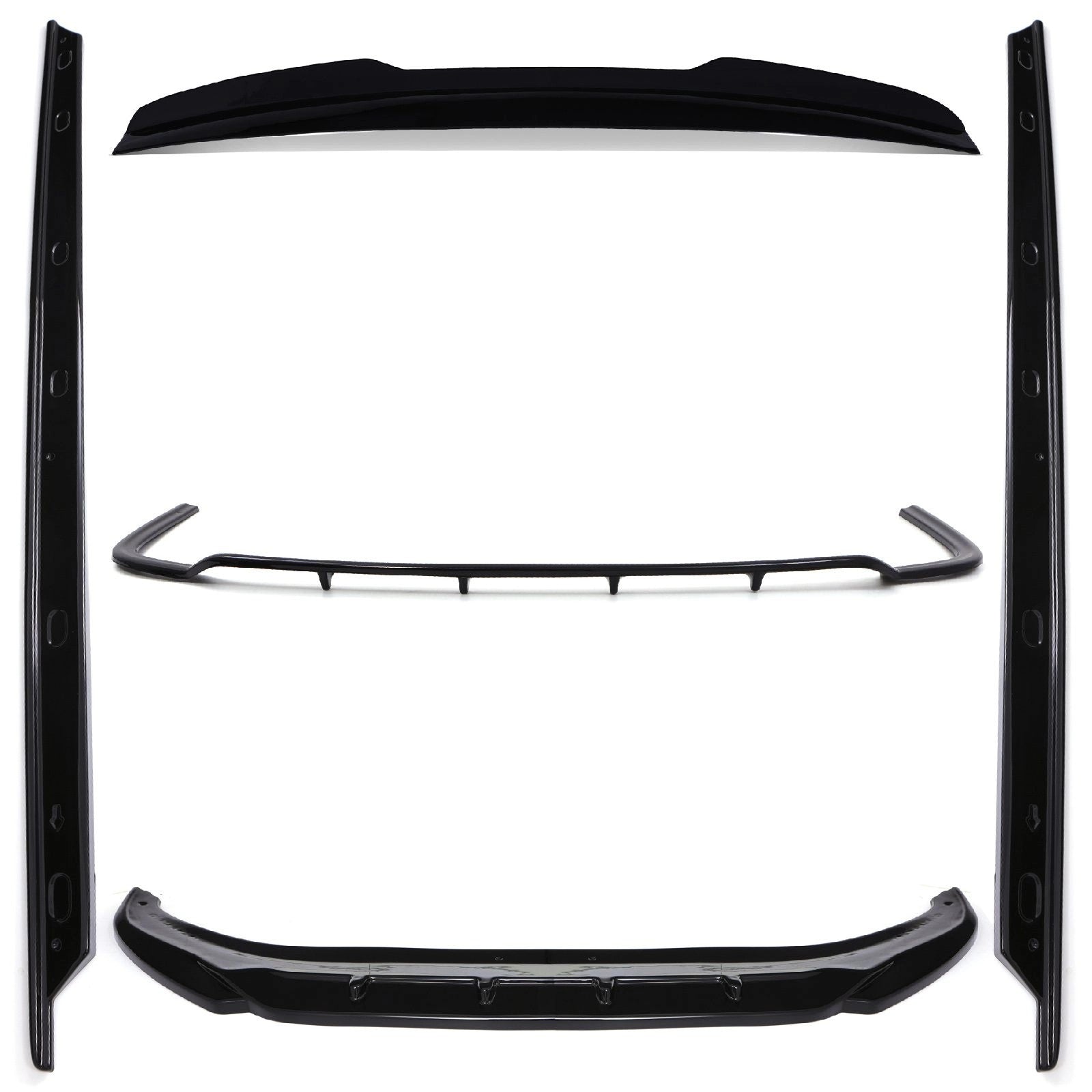 FordTransitConnectLWBTailgate2024+Front&RearAeroBodyKit