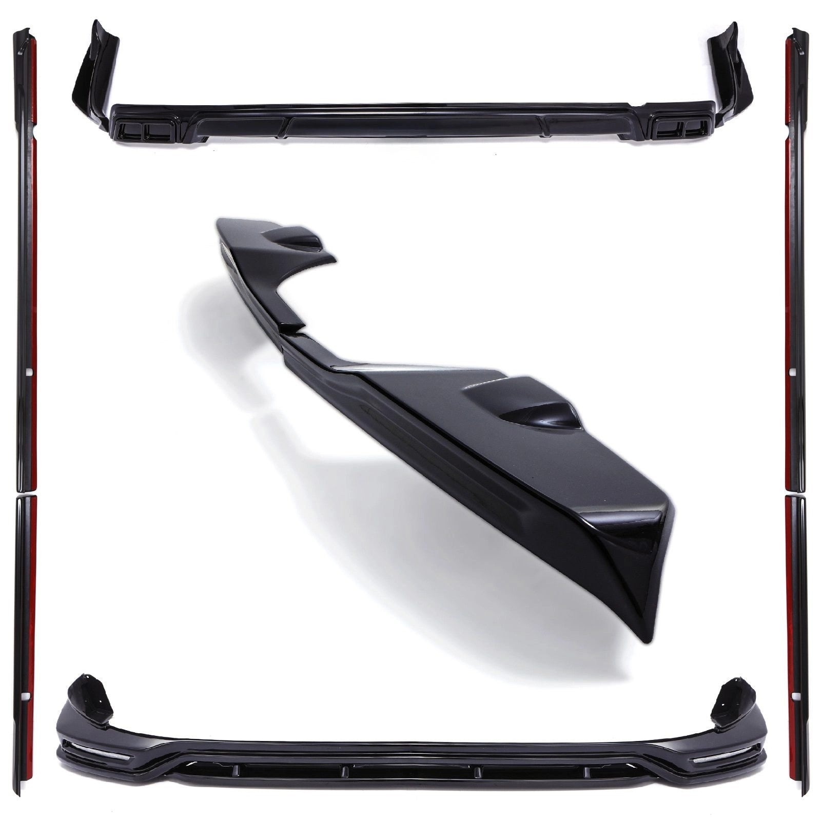 FordTransitCustomSWBBarnDoorMK22023+LowLineAeroBodyKitwithDRLs