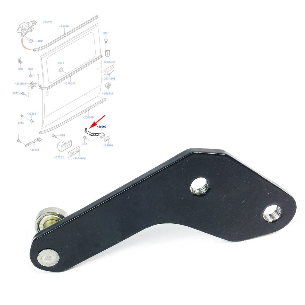 FordTransitLeftSideSlidingDoorRollerGuideAssy2000To20141667675