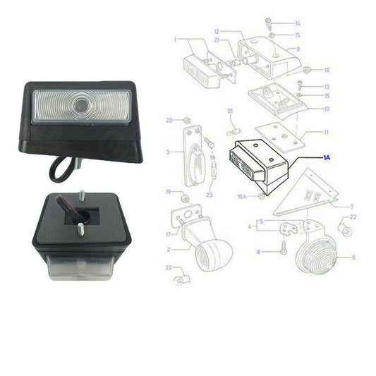 FordTransitMk5Mk6LeftSideExteriorLampAssyRoofMarker6533437