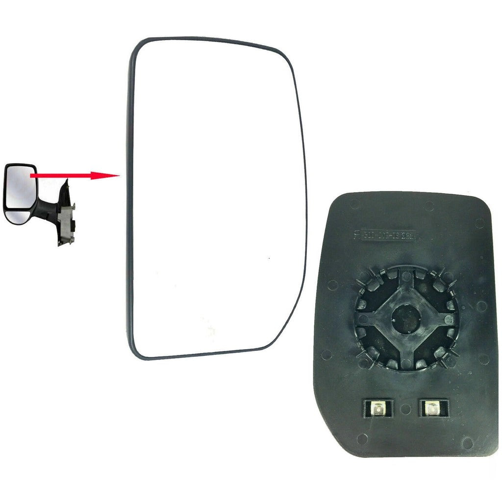 FordTransitMk6Mk7FrontLeftWingMirrorGlassNonHeated4059968
