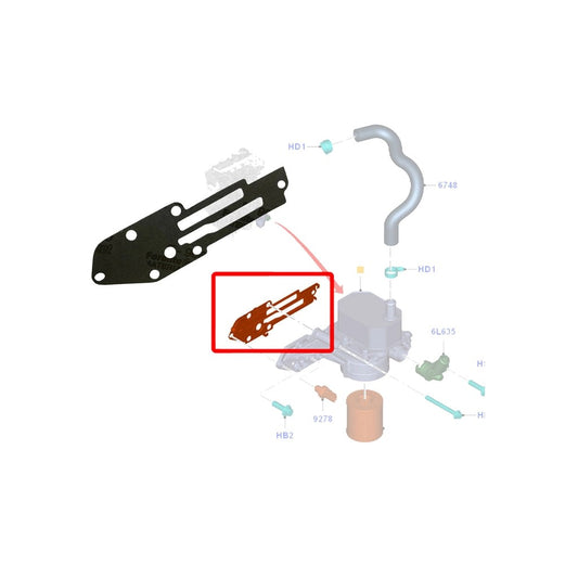 FordTransitMk7HighQualityDuratorqOilCoolerGasket1704068