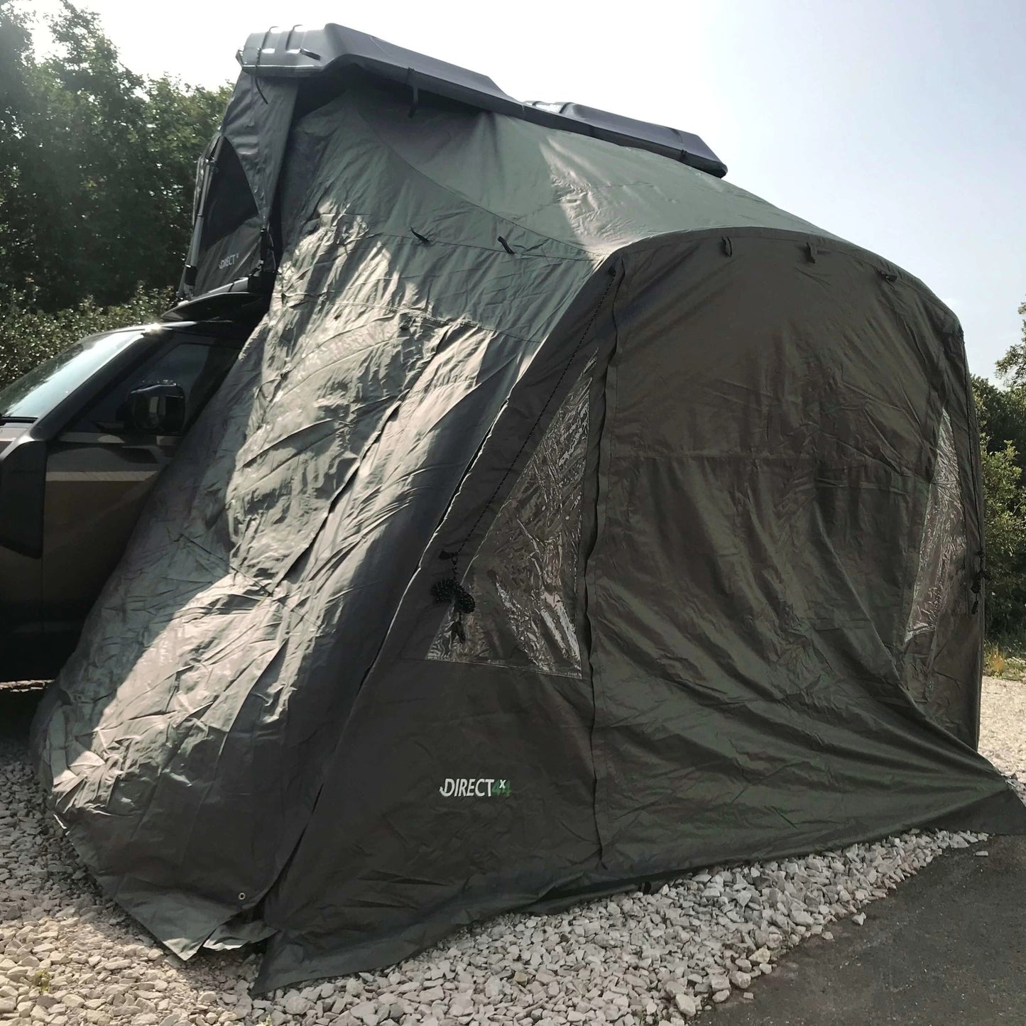 ForestGreenAnnexRoomAddonforDirect4x4PathseekerRoofTopTent