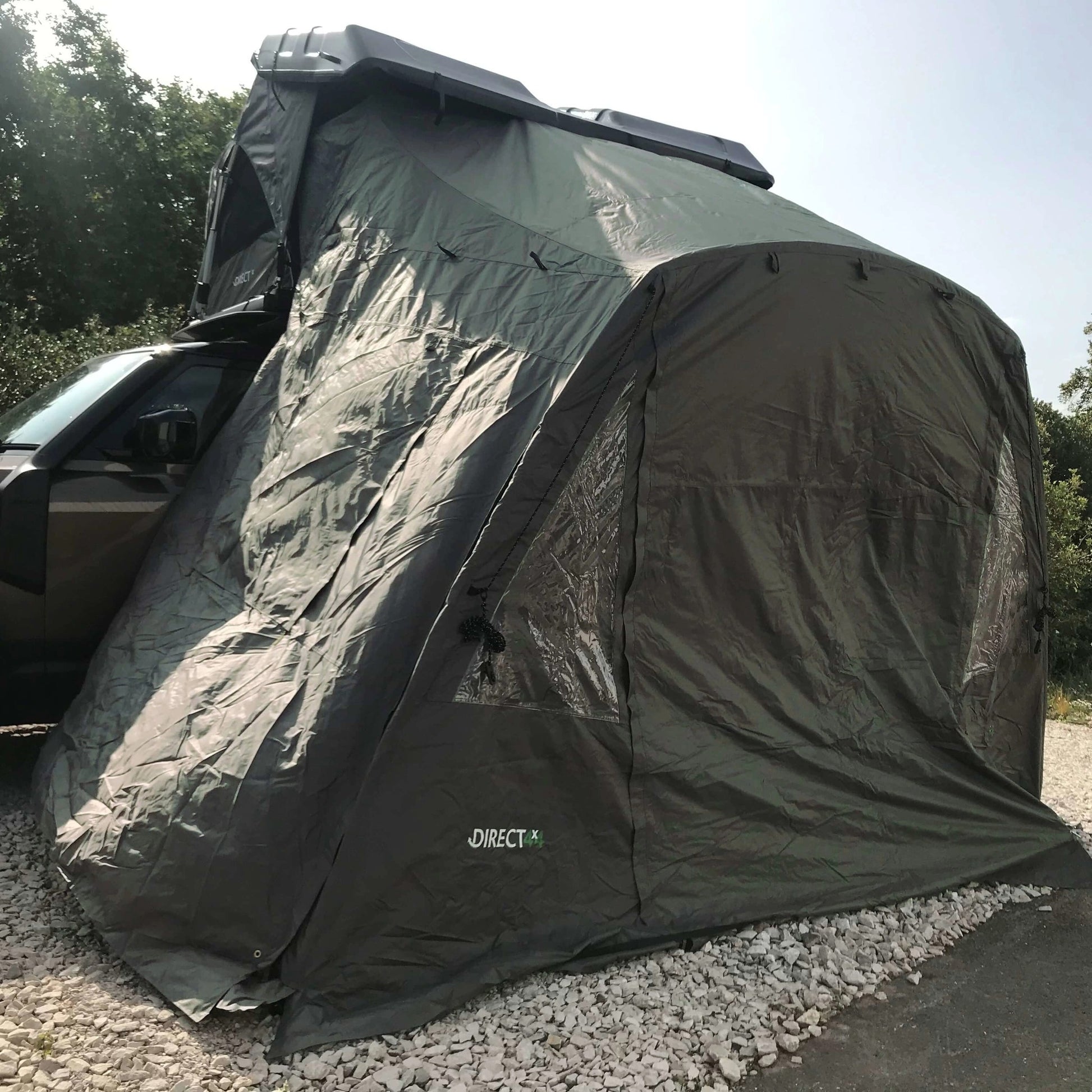 ForestGreenAnnexRoomAddonforDirect4x4PathseekerRoofTopTent