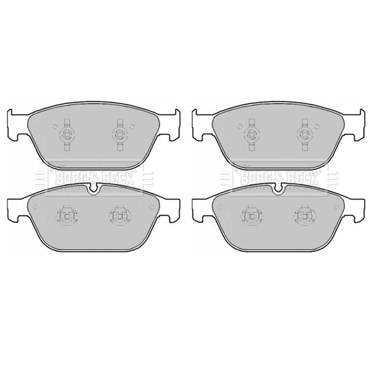 FrontBrakePadSetFitsAudiA84.0Tfsi,AudiQ52009To2017,8R0698151f